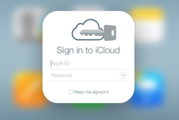 icloud password