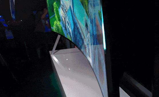 samsung tv flexivel