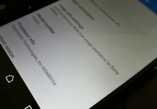 sony xperia z4