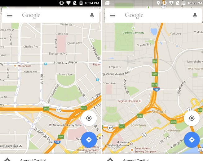 google maps android