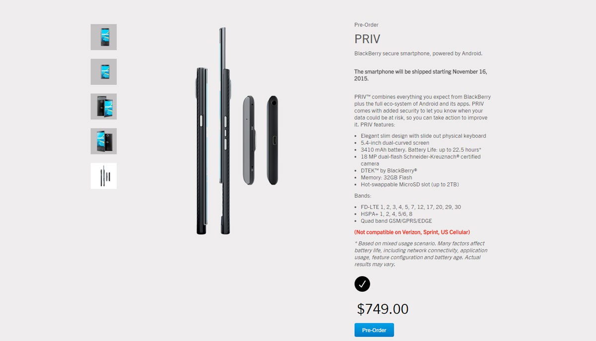 blackberry priv