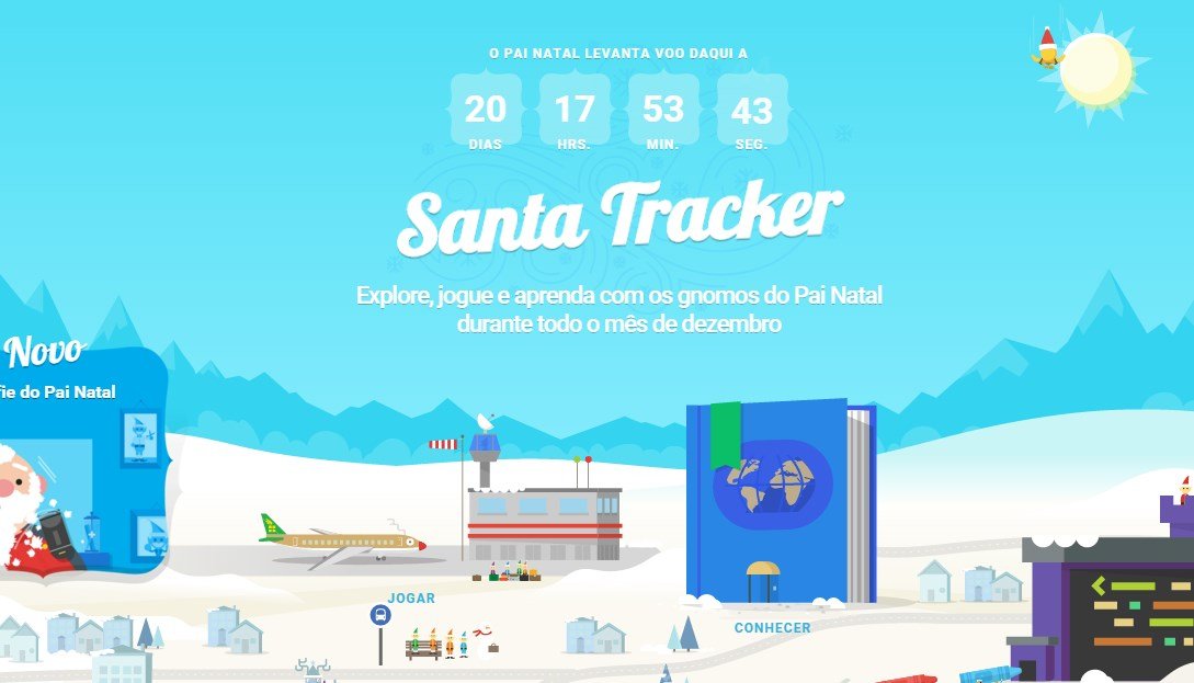 santa tracker google