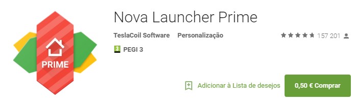 nova launcher prime