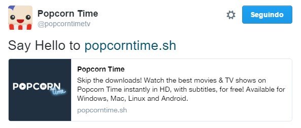 popcorn time twitter