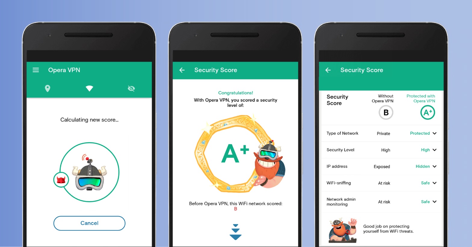 opera vpn para android