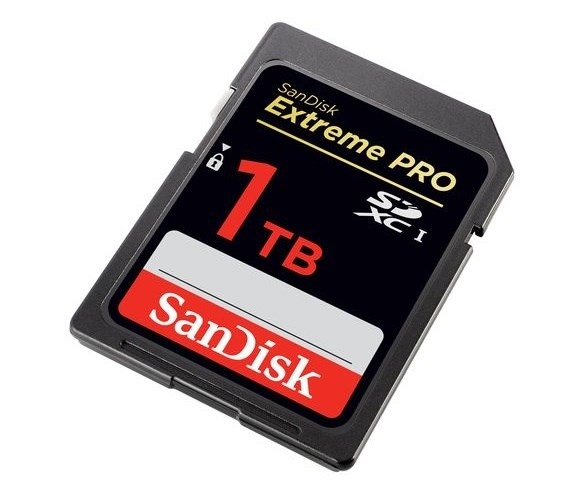 sandisk cartão de 1tb