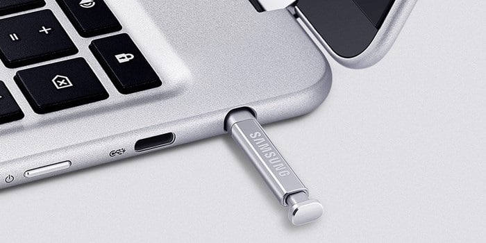 S Pen no Chromebook da samsung