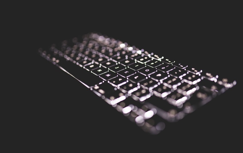 teclado iluminado