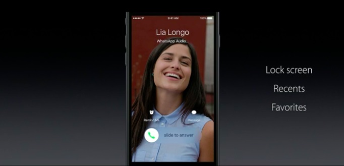 ios chamadas