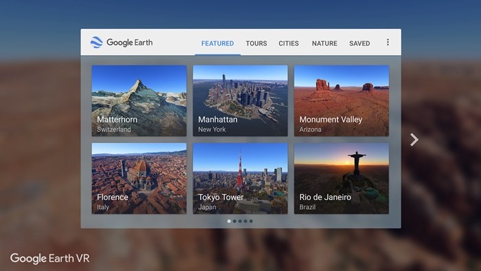google earth vr