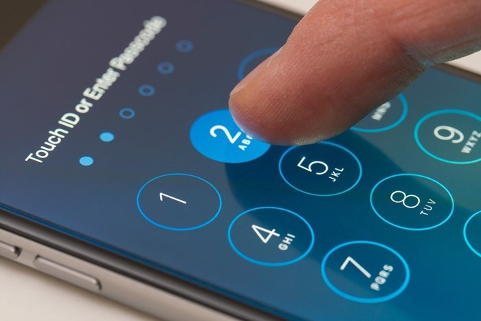 iPhone ecrã de bloqueio