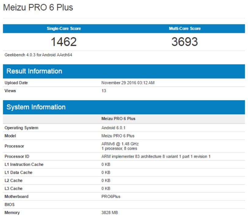 Meizu Pro 6 Plus