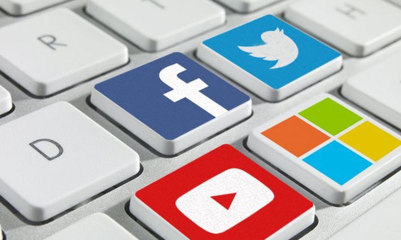 facebook twitter youtube e microsoft