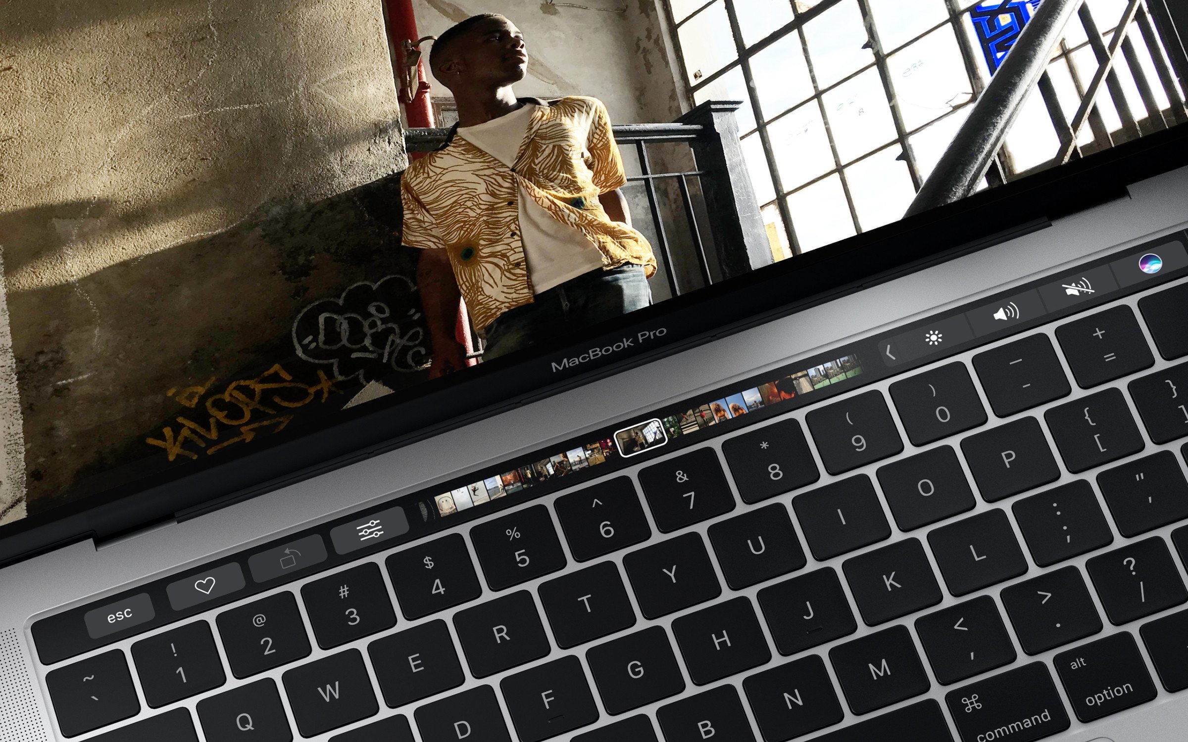 Apple Touch Bar do MacBook Pro