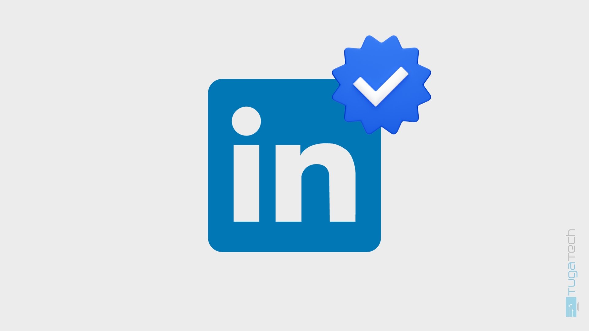 LinkedIn com selo de verificação