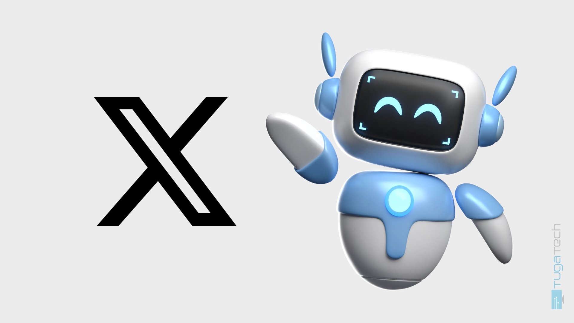 X com chatbot em 3D