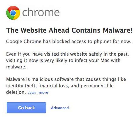 malware no site do php.net