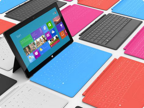 Surface RT da Microsoft