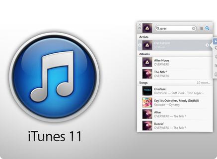 iTunes 11.0.1