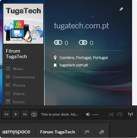 Novo MySpace