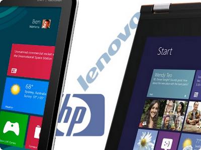 HP e Lenovo