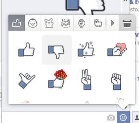 facebook dislike