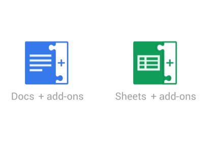 Google docs e sheets addons