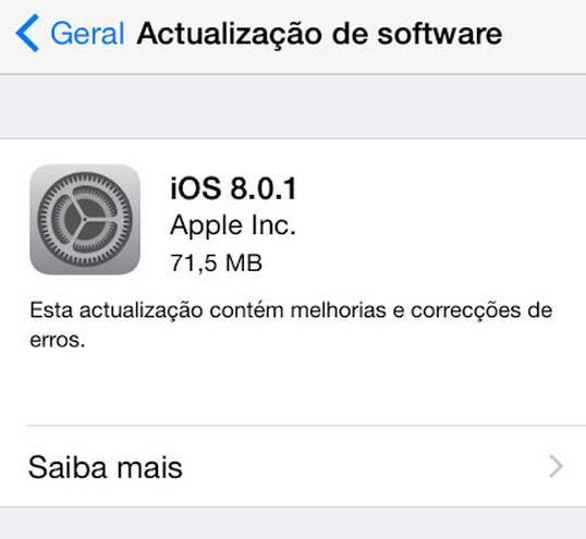ios 8.0.1