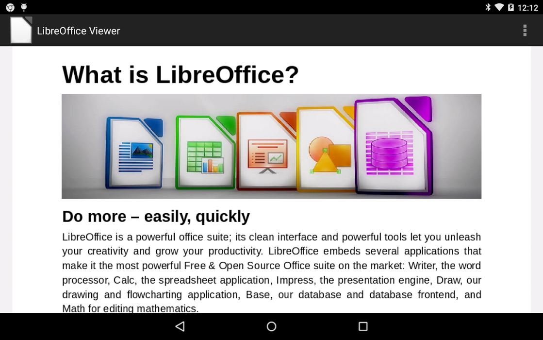 for android download LibreOffice 7.5.5