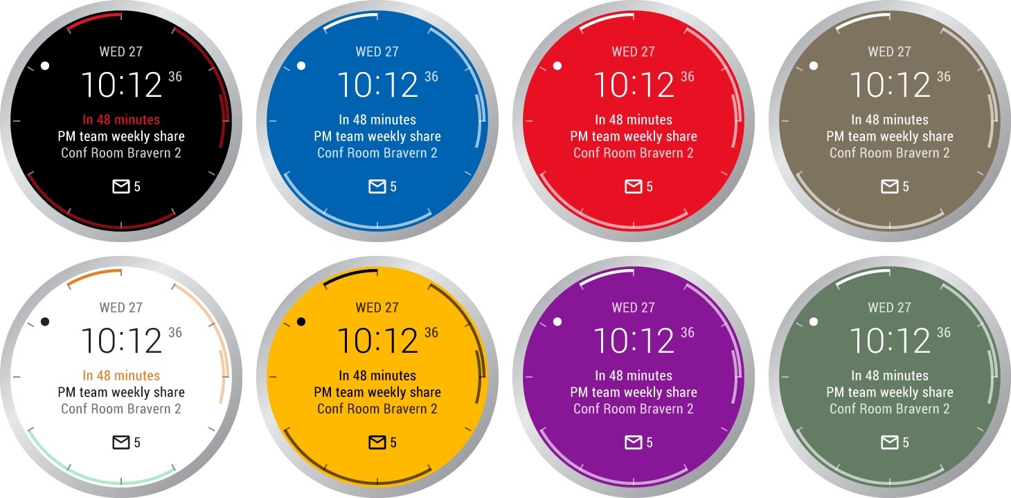 Outlook no Android Wear