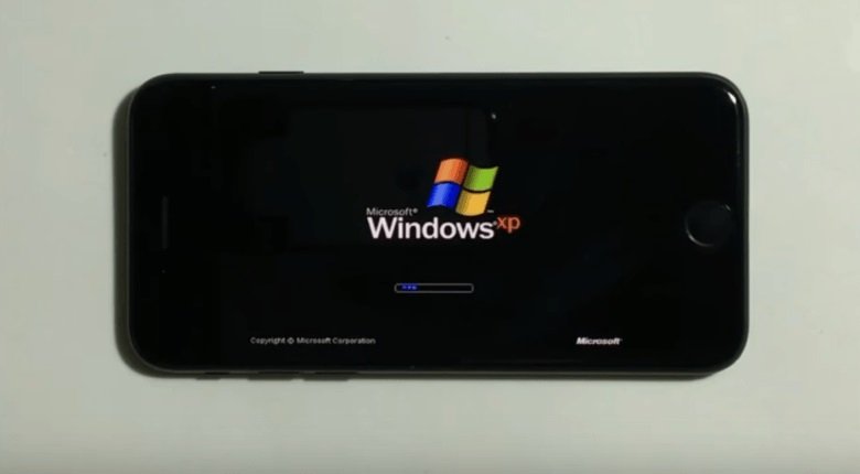 windows xp no iphone