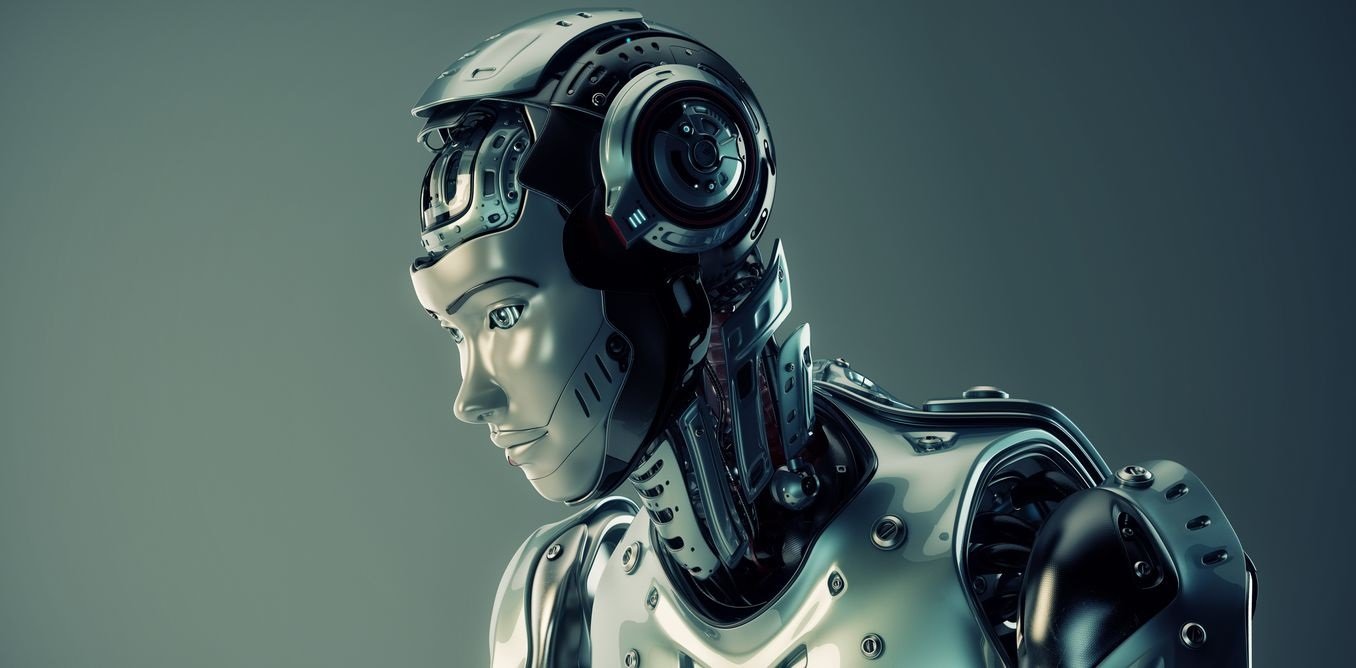 robot com inteligência artificial
