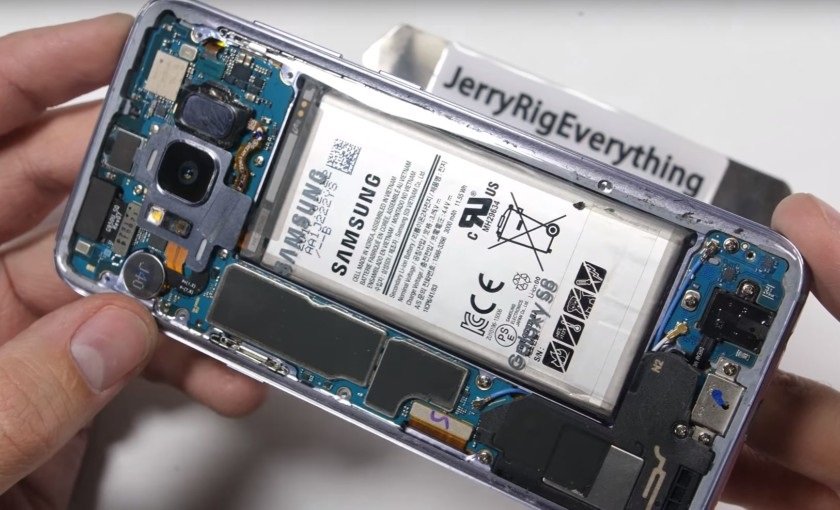 Samsung Galaxy S8 transparente