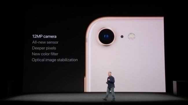 sistema de câmaras iphone 8