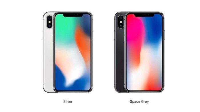 cores do iphone x