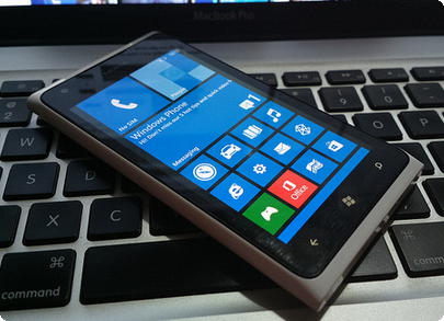Smartphone com Windows Phone